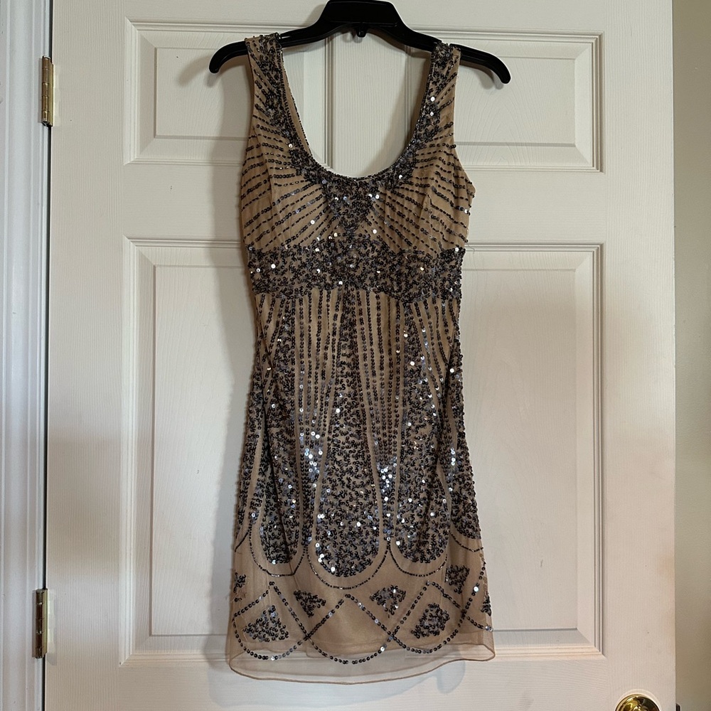Sequin dress, size 5